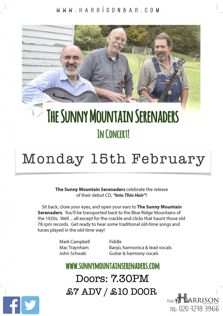 THE SUNNY MOUNTAIN SERENADERS