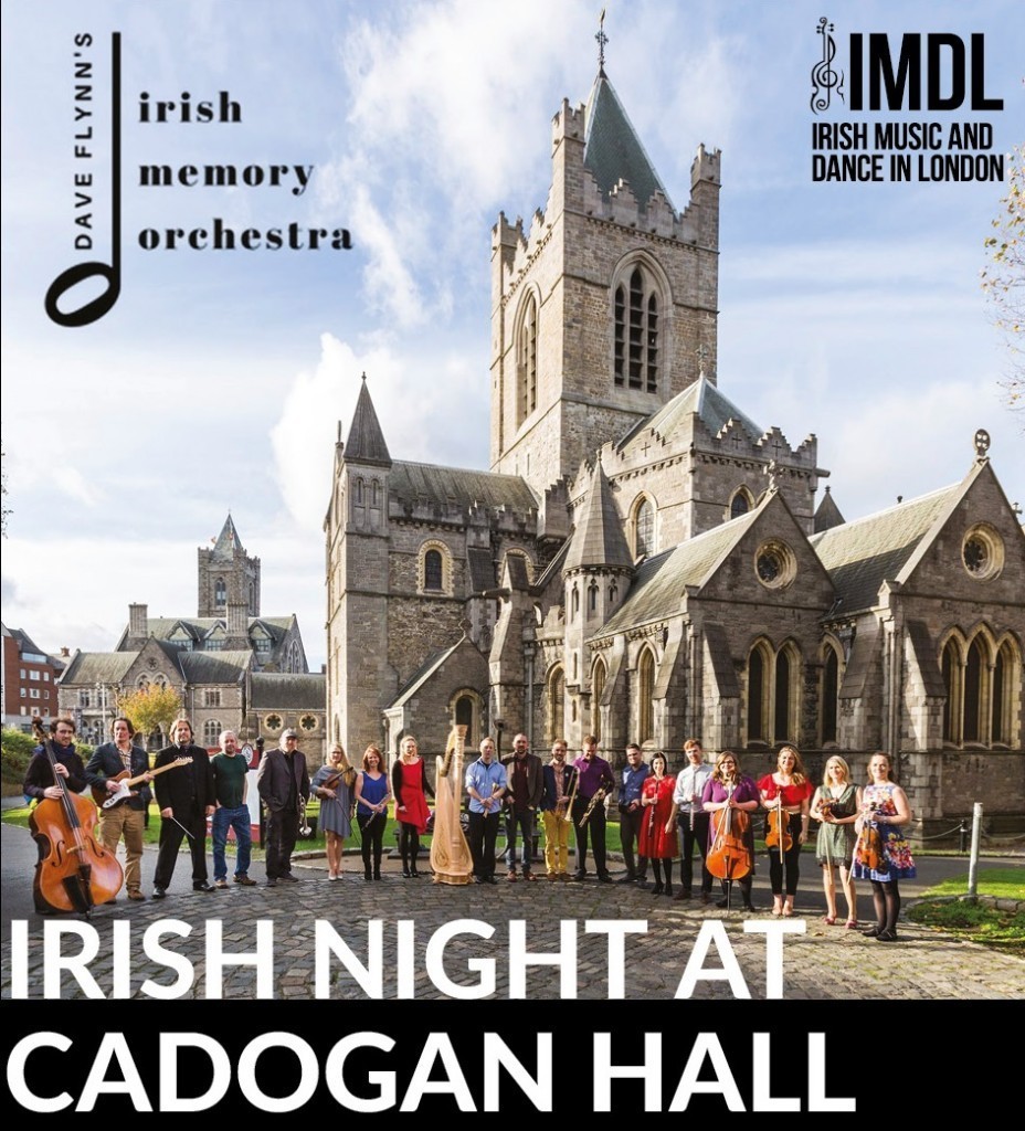Premiere performance in Britain of Dave Flynn’s Irish Memory Orchestra