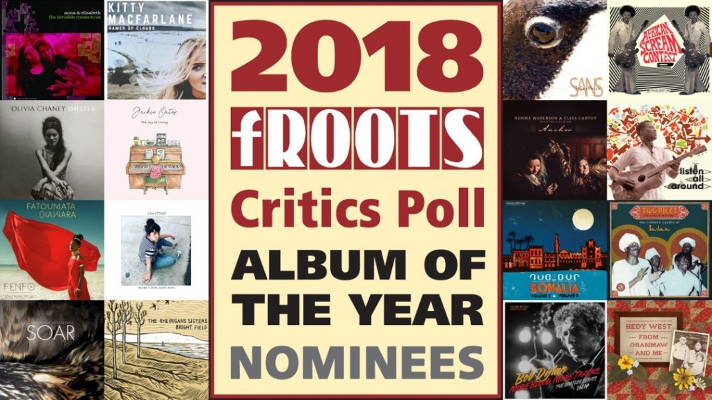 fRoots Magazine announces 2018 Album of the Year Nominees