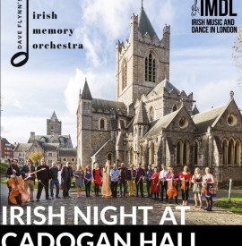 Premiere performance in Britain of Dave Flynn’s Irish Memory Orchestra