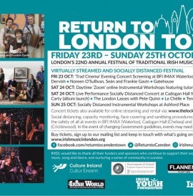 Return to London Town 2020!