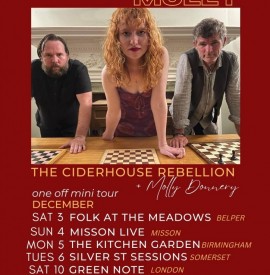 Cider with Molly - December gigs