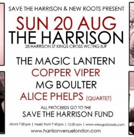 Save the Harrison! The Magic Lantern, Copper Viper, MG Boulter, Alice Phelps