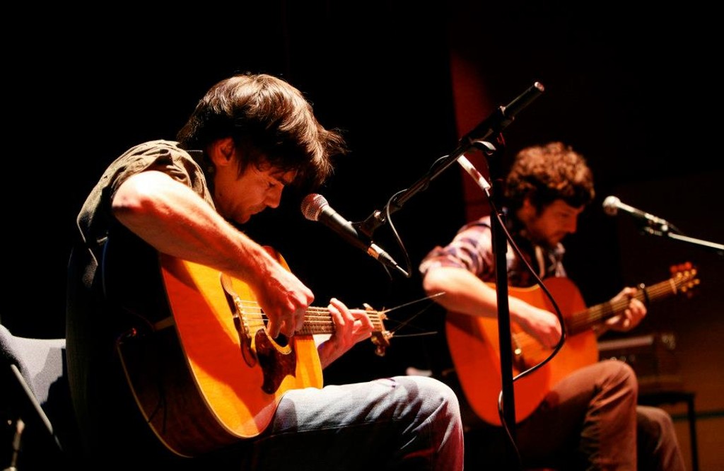 Richard James and Gareth Bonello