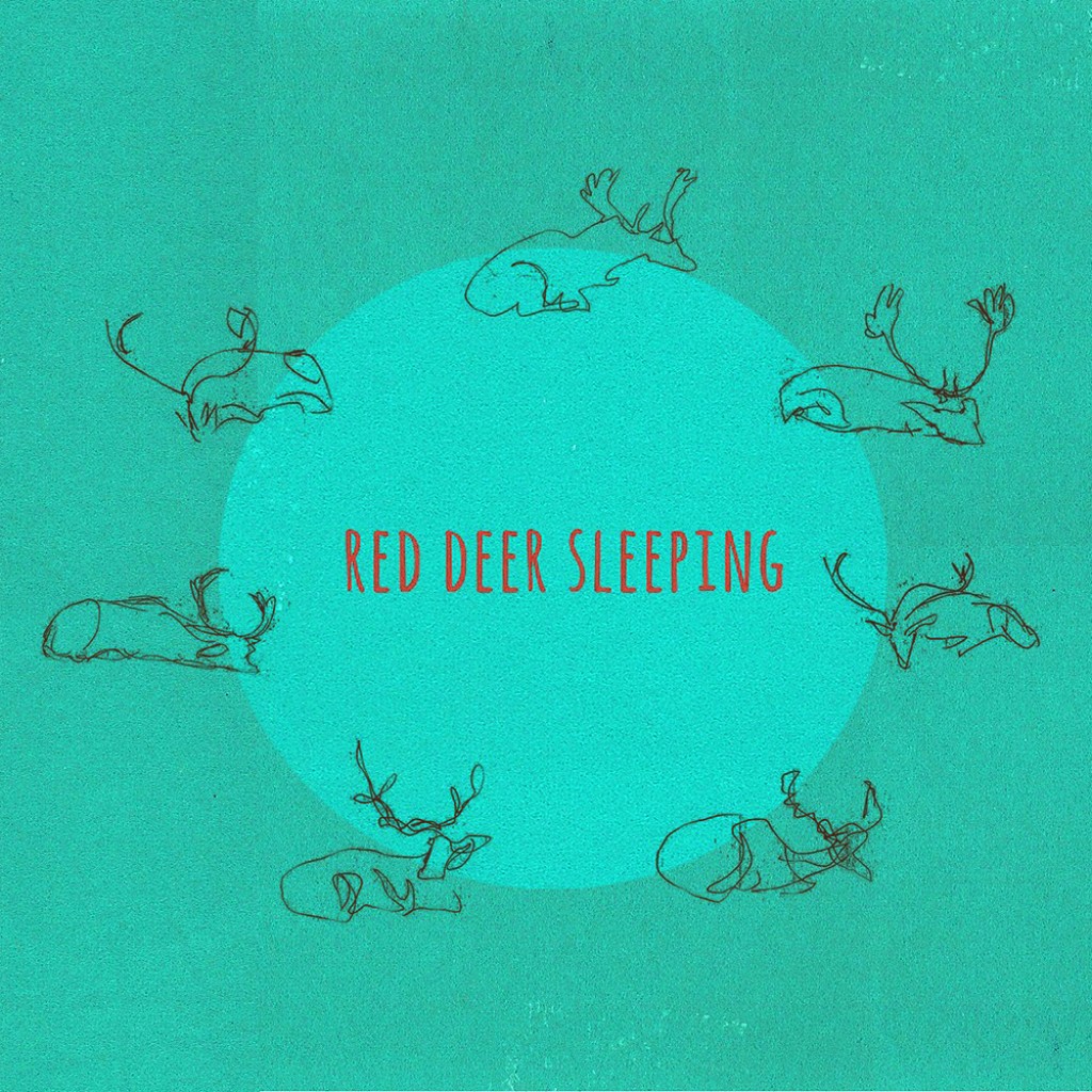Red Deer Sleeping