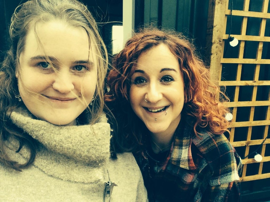 Jackie Oates and Megan Henwood