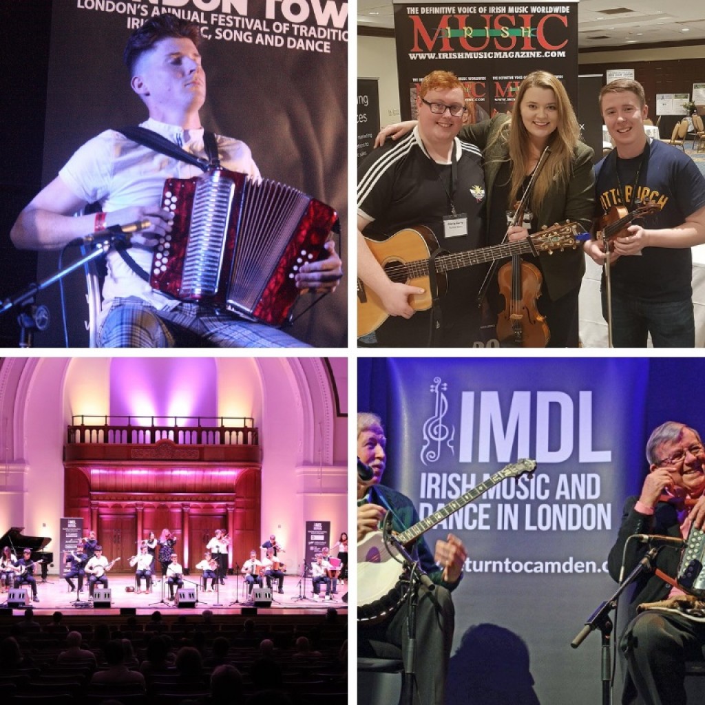 Members of The Thatch Céilí Band (with Camden Set Dancers)