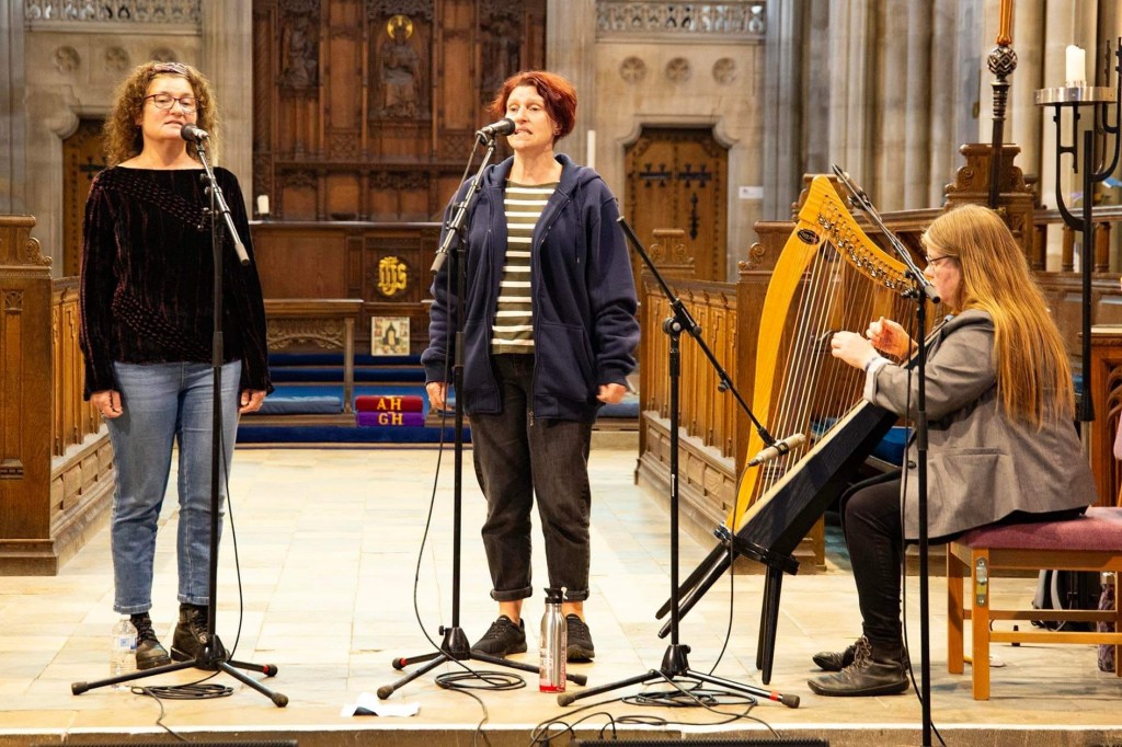 Ruth and Sadie Price and Lisa Oliver