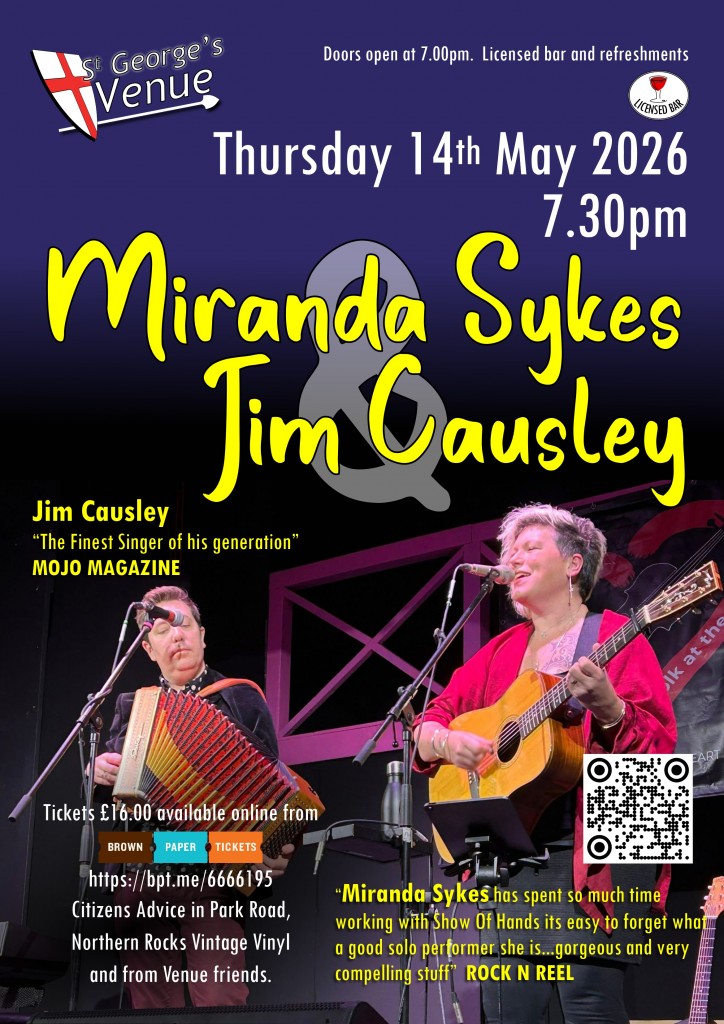 Jim Causley and Miranda Sykes
