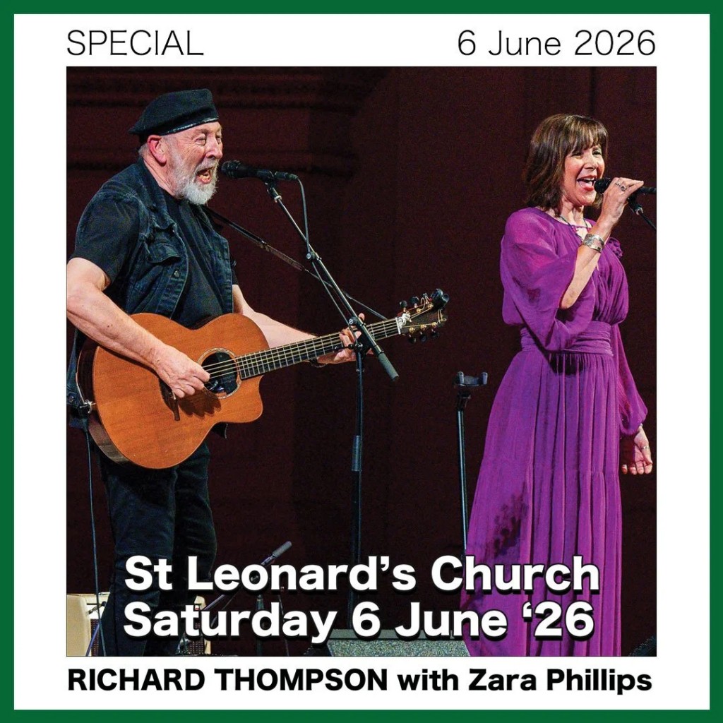 Richard Thompson with Zara Phillips