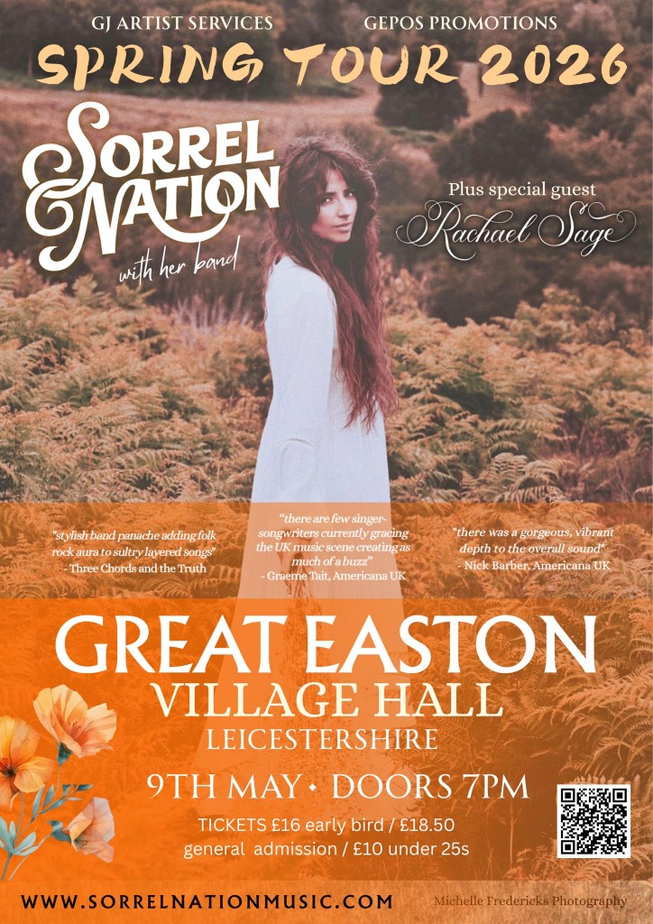 Sorrel Nation (with band) with special guest Rachael Sage