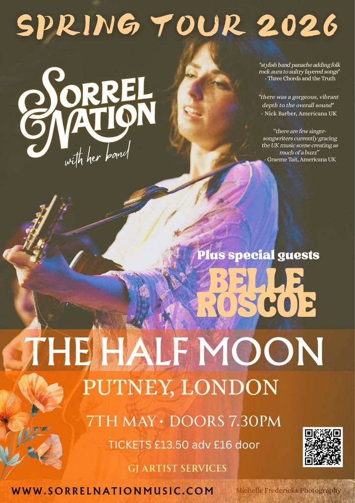Sorrel Nation (with band) with special guests Belle Roscoe