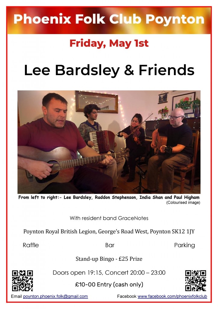 Lee Bardsley And Friends In Concert