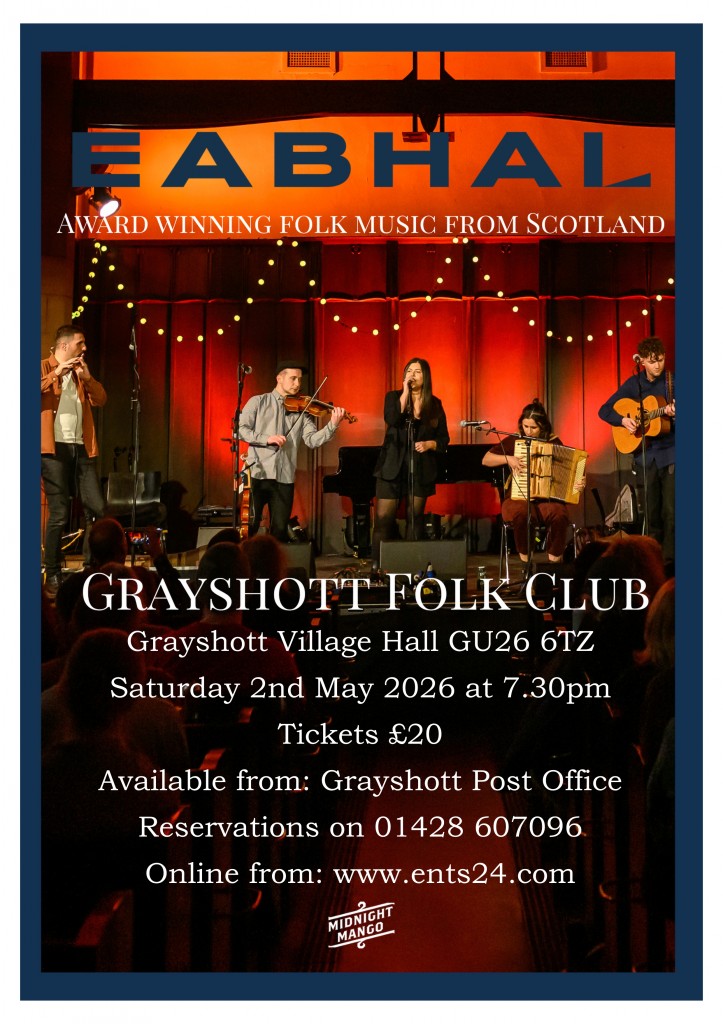 Grayshott Folk Club introduces: EABHAL