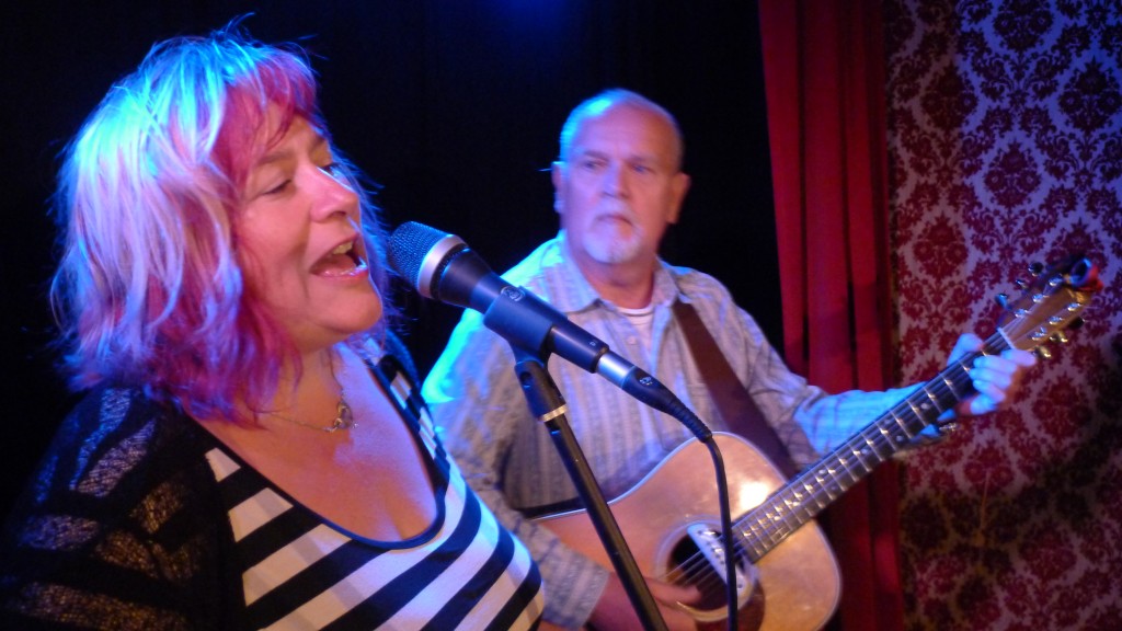 SALLY IRONMONGER & BRIAN CARTER AT WARKWORTH MEMORIAL HALL