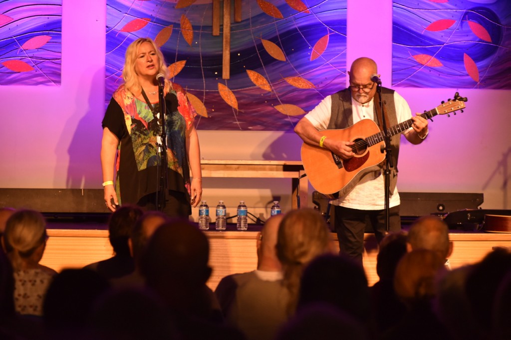 SALLY IRONMONGER & BRIAN CARTER AT NORTHWICH FOLK CLUB