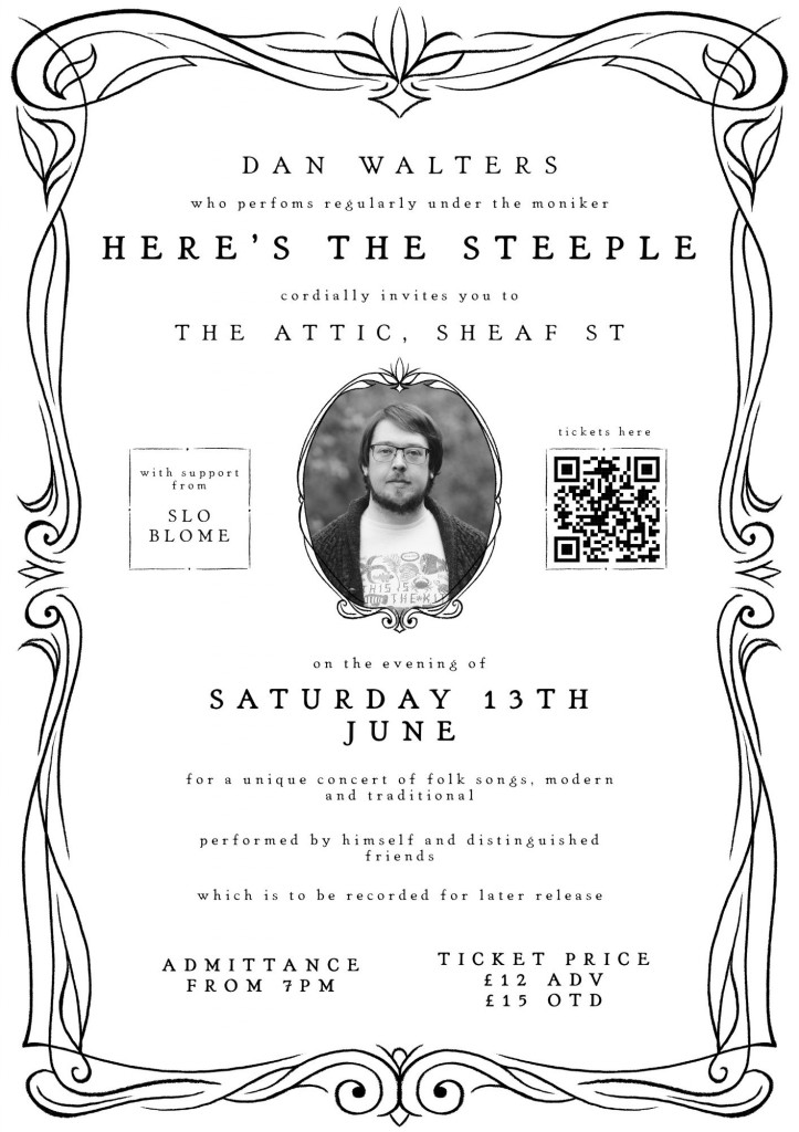 Dan Walters (Here´s The Steeple) & friends - live folk album recording