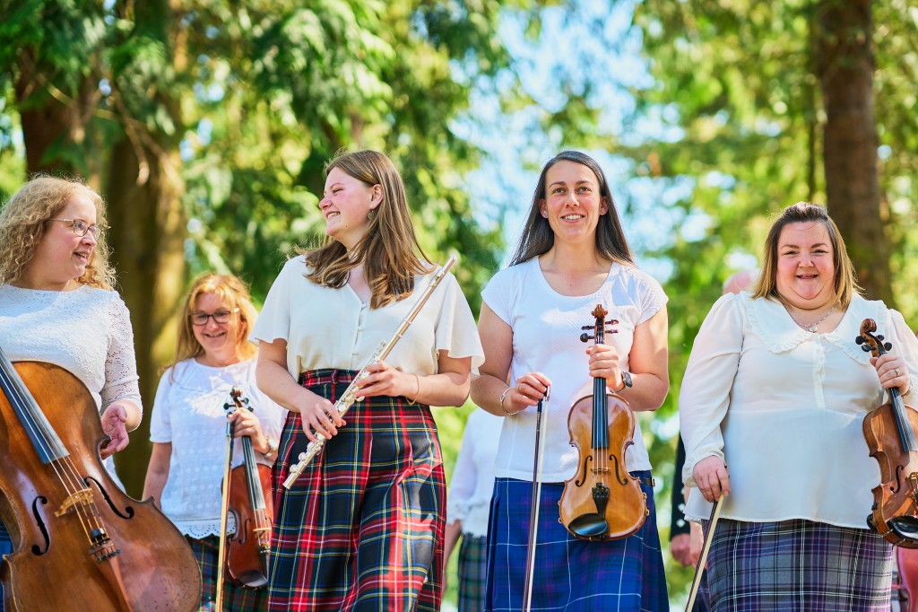 Scottish Fiddle Orchestra plays Greenock