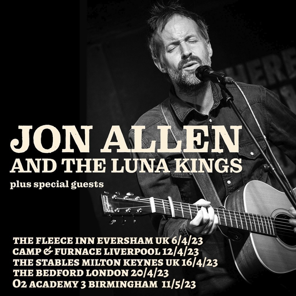 Jon Allen Spring Tour