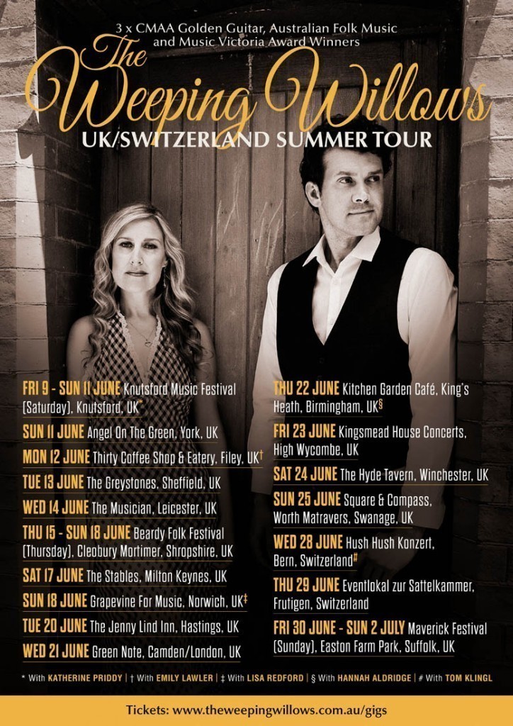 The Weeping Willows UK Tour 2023