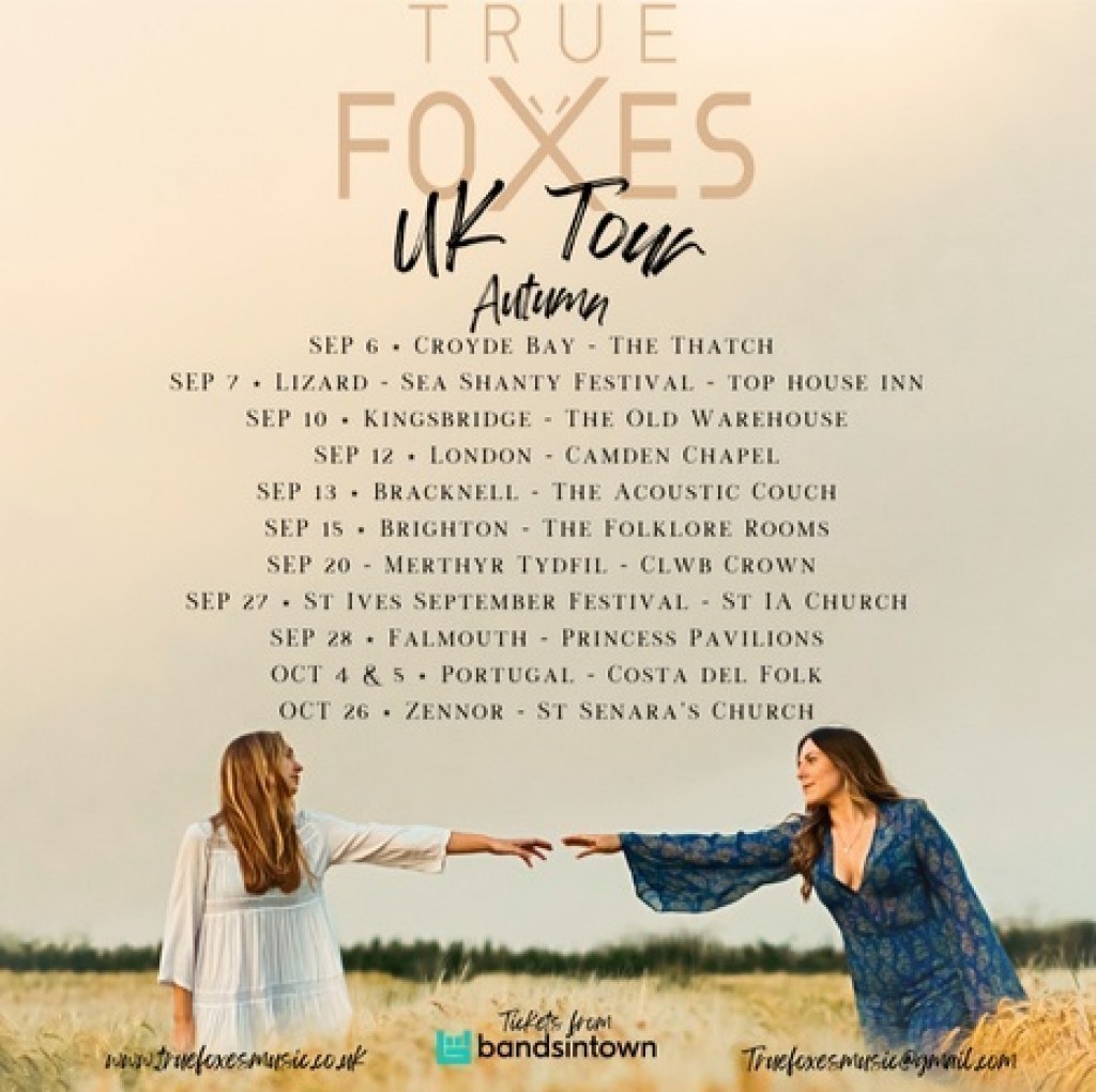 True Foxes Autumn Tour