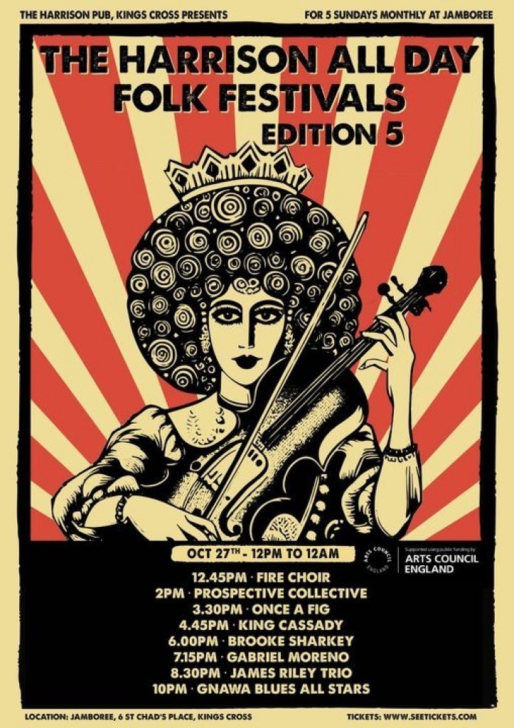 5th and Final HARRISON ALL DAY FOLK FESTIVAL 2024!