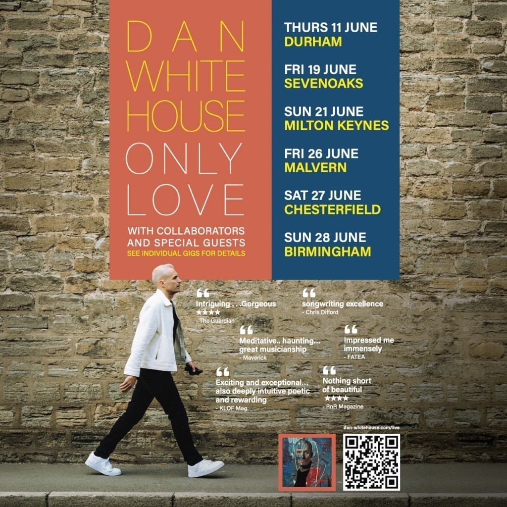 Dan Whitehouse previews new album Only Love on June UK tour