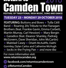 Premiere performance in Britain of Dave Flynn’s Irish Memory Orchestra