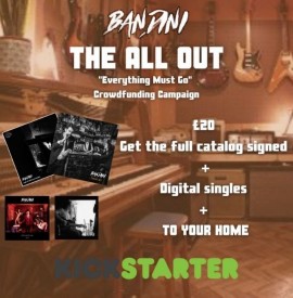 Bandini - “Everything Must Go“ Crowdfunder