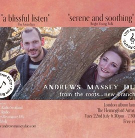 Andrews Massey Duo to Launch New Album at Hemingford Arms