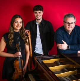 Séamus and Caoimhe Uí Fhlatharta with Ryan Molloy - Fri 26th Sept, Irish Cultural Centre