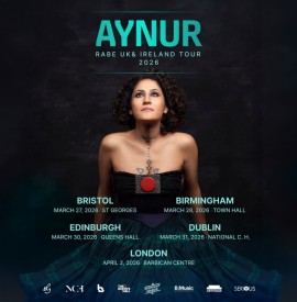 Multi-Award-Winning Kurdish Icon Aynur Headlines Debut UK Tour