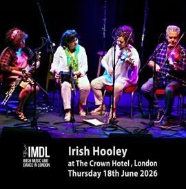 Irish Hooley Returns to London on 18 June with The McCarthy Family and More